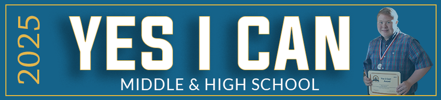 Yes! I Can Awards 2024 - Middle & High School